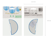 Honeycomb Ball, light blue, 40cm