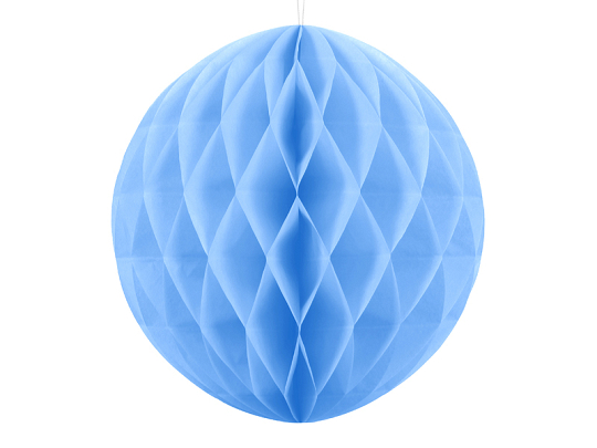 Honeycomb Ball, light blue, 40cm