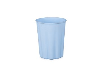 Plastic cups Frill, 220 ml, light blue (1 pkt / 4 pc.)