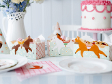 Snack boxes Horses, mix (1 pkt / 3 pc.)