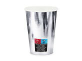 Cups, silver, 220ml (1 pkt / 6 pc.)