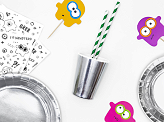 Cups, silver, 220ml (1 pkt / 6 pc.)