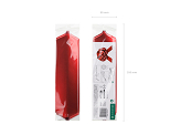DIY decorative bow, red, 30 cm