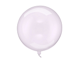 Balloon Sphere, 40cm, transparent purple