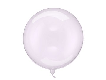 Balloon Sphere, 40cm, transparent purple