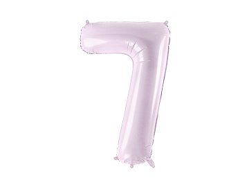 Foil Balloon Number ''7'', 72cm, purple