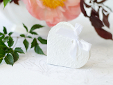 Boxes Heart, white (1 pkt / 10 pc.)
