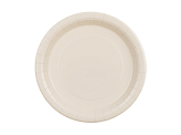 Paper Plates, beige, 23 cm (1 pkt / 6 pc.)
