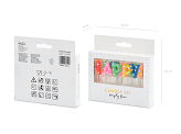 Birthday candles Happy Birthday, mix, 2.5cm (1 pkt / 13 pc.)