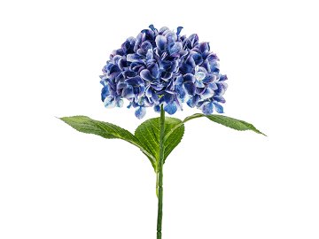 Artificial flower - Hydrangea Premium, 69 cm, navy blue