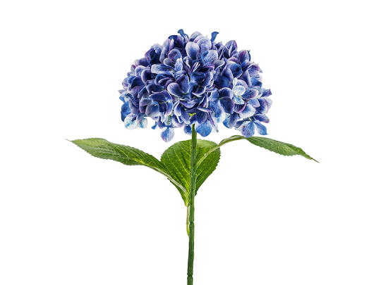 Artificial flower - Hydrangea Premium, 69 cm, navy blue