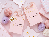 Cat Gift Bag, mix, 18 x 10,5 x 27,5 cm