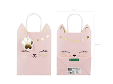 Cat Gift Bag, mix, 18 x 10,5 x 27,5 cm