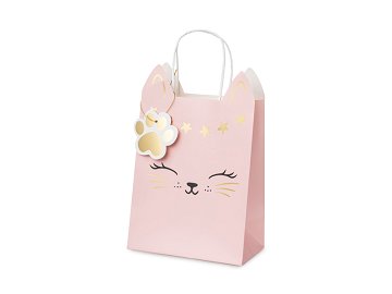 Cat Gift Bag, mix, 18 x 10,5 x 27,5 cm