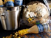 Champagne Confetti Cannon, Gold, 20.5cm