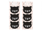 Treat bags Cat, 8x18x6cm (1 pkt / 6 pc.)