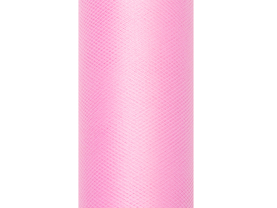 Tulle Plain, light pink, 0.15 x 9m (1 pc. / 9 lm)