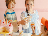 Cups Confetti, 220 ml, mix (1 pkt / 6 pc.)