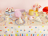 Cups Confetti, 220 ml, mix (1 pkt / 6 pc.)
