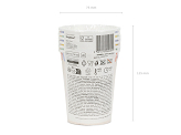 Cups Confetti, 220 ml, mix (1 pkt / 6 pc.)