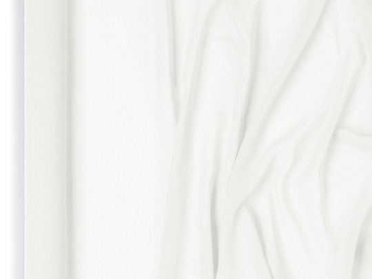 Chiffon runner, off-white, 0.48 x 5 m