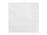 Paper Napkins, white, 33x33 cm (1 pkt / 20 pc.)