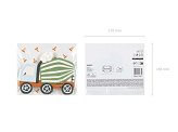 Napkins Concrete mixer, 16x13 cm, mix (1 pkt / 20 pc.)