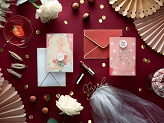 Card with enamel pin Bride Team, 10.5x15 cm