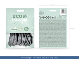 Eco Balloons 26cm metallic, silver (1 pkt / 10 pc.)