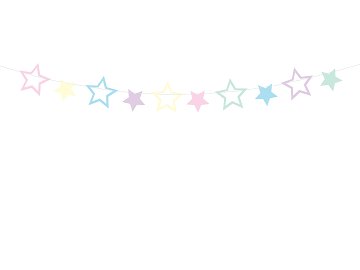 Garland Unicorn - Stars, 1.4 m