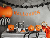 Foil Balloon Striped Pumpkin, 39x38 cm, mix