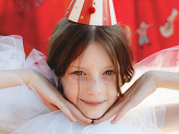 Hats with Pompoms, 16 cm, mix (1 pkt / 6 pc.)