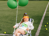 Foil Balloon Tennis Ball, 35x35 cm, mix