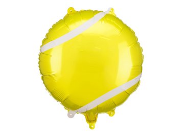 Foil Balloon Tennis Ball, 35x35 cm, mix