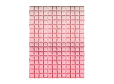 Foil balloon curtain, Pink ombre 72x143 cm