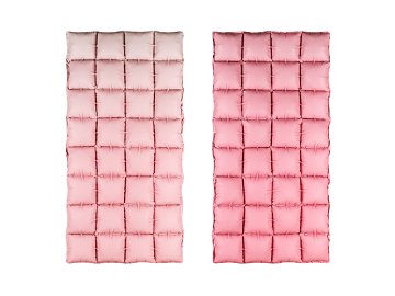 Foil balloon curtain, Pink ombre 72x143 cm