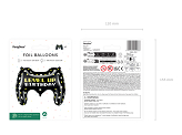 Foil balloon Gamepad, 75x52 cm, mix