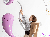 Foil balloon Ghost, 41x70 cm, mix