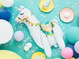Foil balloon Llama, 39x61cm, mix