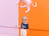 Foil Balloon Leopard, 114x80 cm, mix