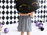 Foil Balloon Cat, 48x36cm, black