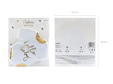 Napkins Baby romper - Hello Baby, white, 16x16cm (1 pkt / 20 pc.)