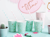 Paper Straws, light pink, 19.5cm (1 pkt / 10 pc.)