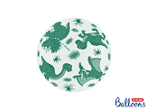 Balloons 30cm, Dinosaurs, Pastel Pure White (1 pkt / 50 pc.)
