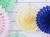 Decorative Rosettes, Light Cream, 20-30cm (1 pkt / 3 pc.)