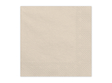 Paper Napkins, beige, 33x33 cm (1 pkt / 20 pc.)
