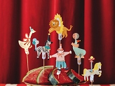 Circus Cupcake Toppers, 9-11.5 cm, mix (1 pkt / 6 pc.)