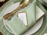 Charger plate with pearls, transparent, diameter approx. 32 cm