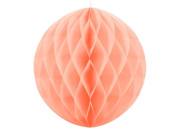 Honeycomb Ball, light peach, 40cm