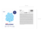Strong Balloons 30cm, Pastel Baby Blue (1 pkt / 10 pc.)